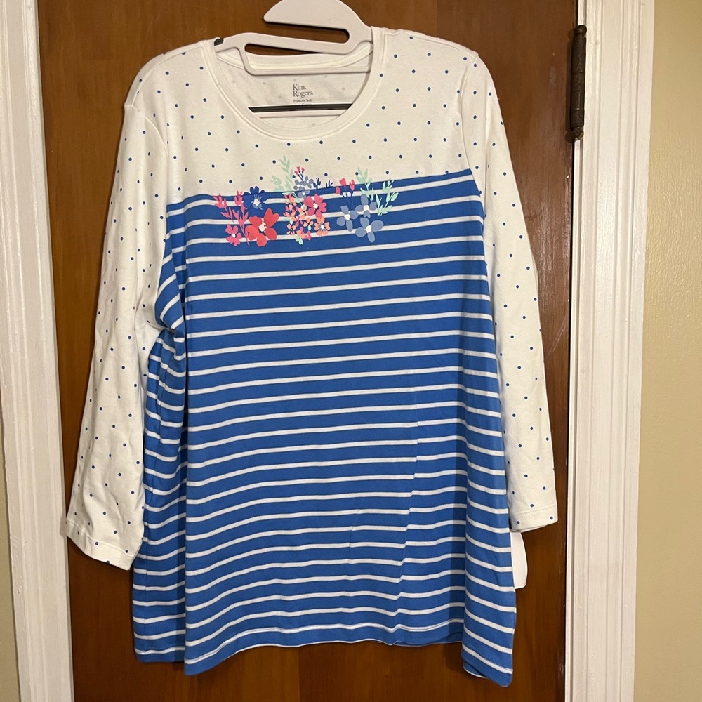 Kim Rogers Women’s Top XL - Picture 2 of 4